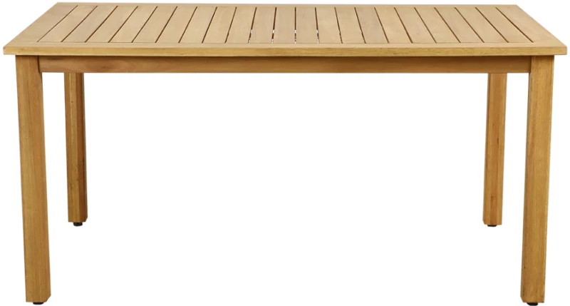 PIAZZA Τραπέζι ξύλινο φυσικό 150x90xH74cm 22-0089