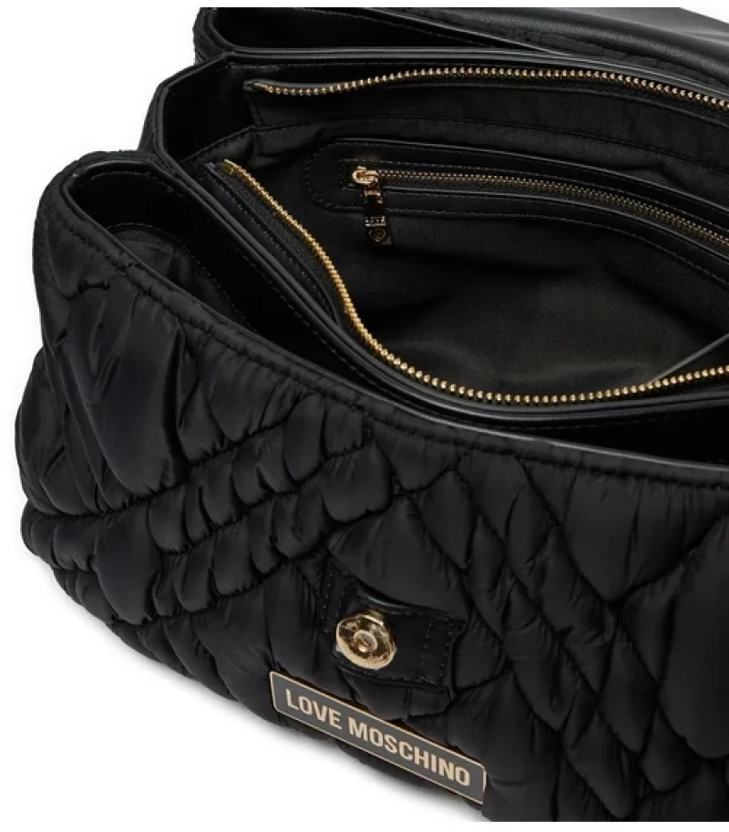 Τσάντα Γυναικεία Ώμου Love Moschino JC4162PP1LLR1-00A Μαύρο