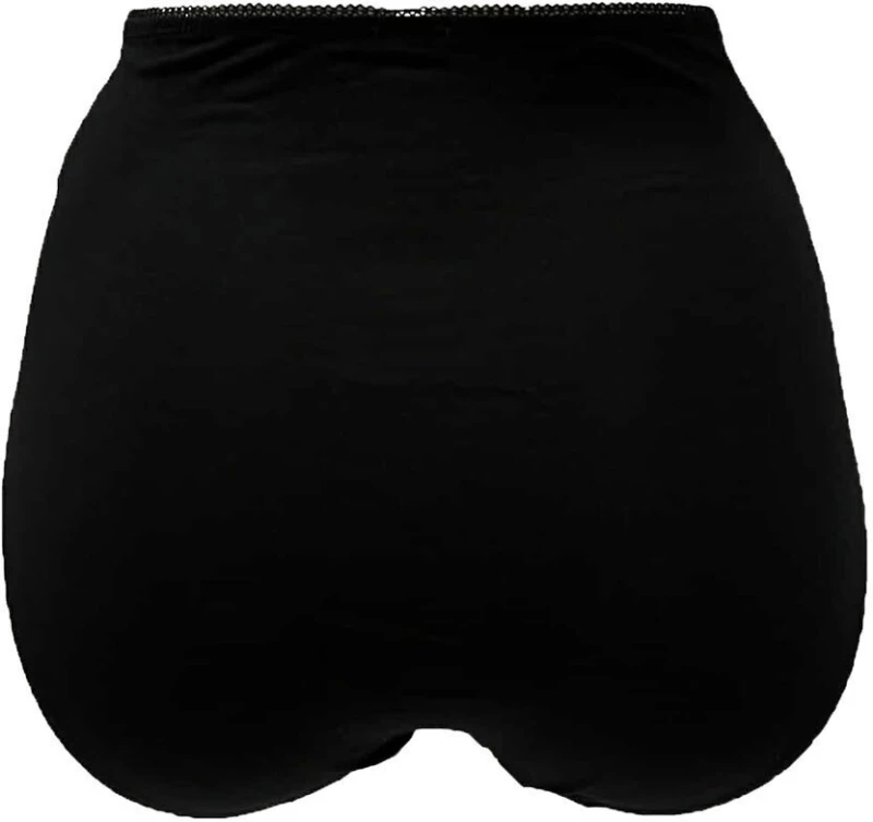 Γυναικείο Slip Κανονικό Promise - Μαύρο - Regular Fit - Cotton - Maxi 2pack