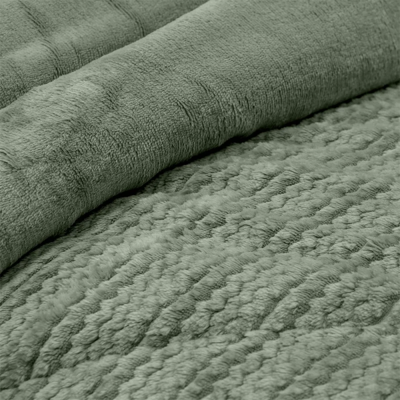 LINO ΚΟΥΒΕΡΤΟΠΑΠΛΩΜΑ STACY KHAKI 160X220
