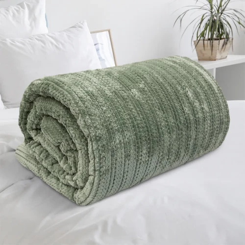 LINO ΚΟΥΒΕΡΤΟΠΑΠΛΩΜΑ STACY KHAKI 160X220