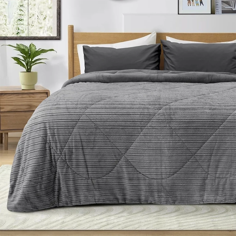 LINO ΚΟΥΒΕΡΤΟΠΑΠΛΩΜΑ STACY GREY 220X240