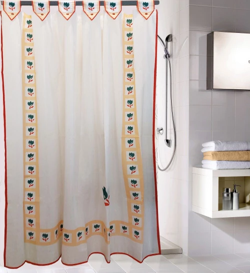 Κουρτίνα Μπάνιου Alba Με Ράντες  140x185 εκ