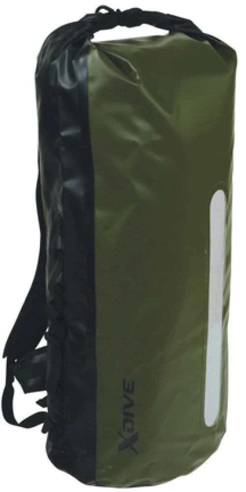 Σάκος στεγανός Carrier 70L - Χακί/μαύρο