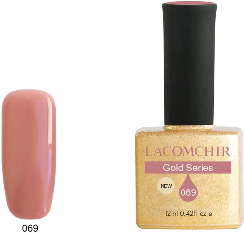 Lacomchir UV - LED Premium Gold 069 Bare Vanilla 12ml
