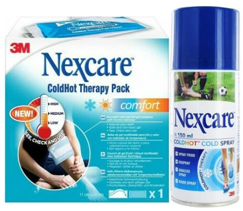 3M NEXCARE Coldhot Comfort Παγοκύστη/ Θερμοφόρα 11 X 26cm - 1τμχ & Δώρο Nexcare Cold Spray 150ml