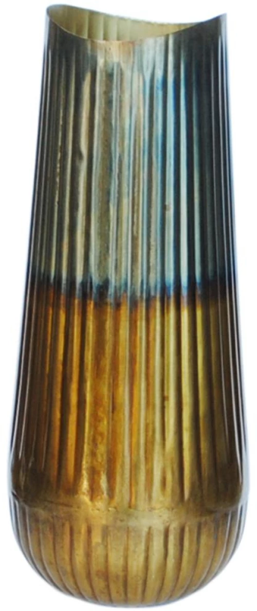 Βάζο μεταλλικό  Bronze/gold Φ20Η49,5cm
