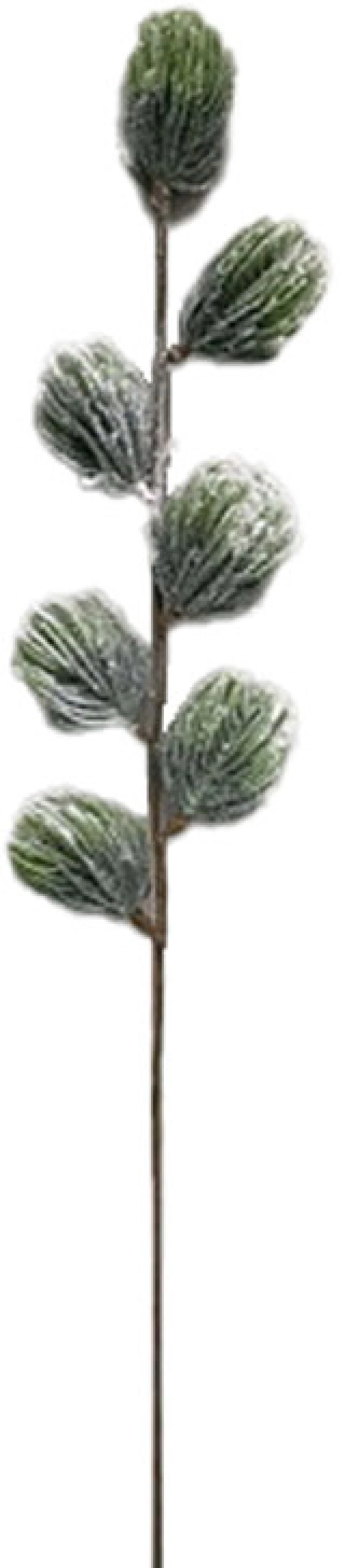 CHRISTMASH BRANCH ΧΡΙΣΤΟΥΓΕΝΝΙΑΤΙΚΟ ΚΛΑΔΙ 70 PVC ΠΡΑΣΙΝΟ INTHEBOX