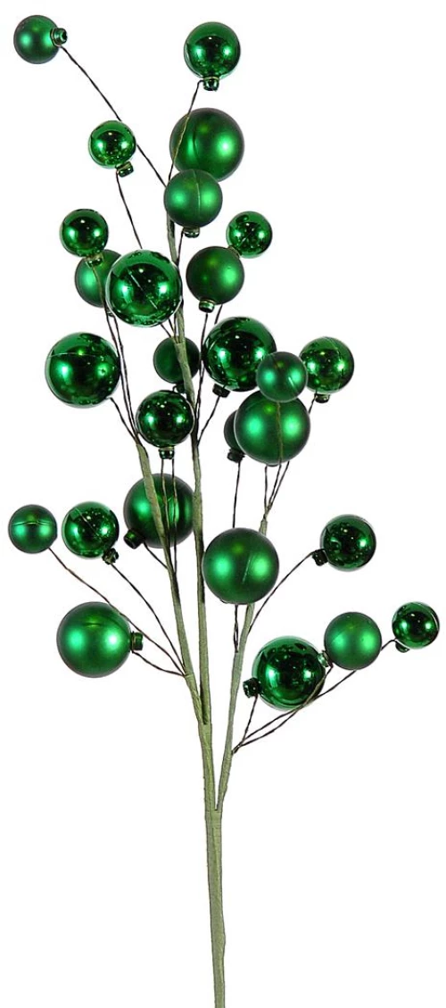 Κλαδί πράσινες μπάλες 79cm