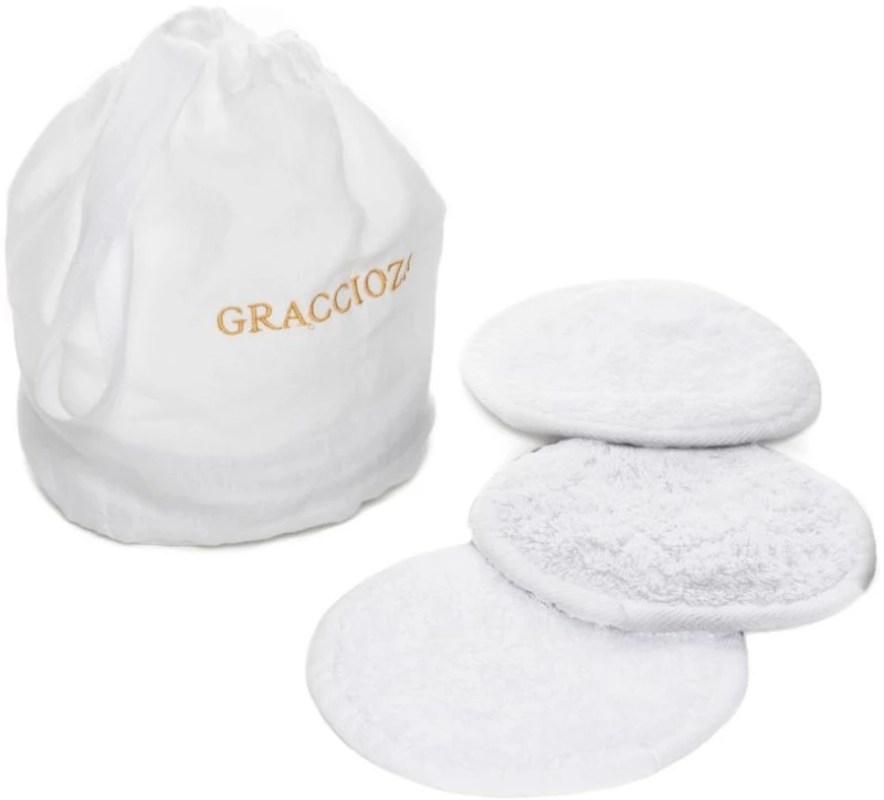 Graccioza Egoist Βαμβακερά Πανάκια Αφαίρεσης Makeup 11 εκ - Σετ 10 Τεμαχίων