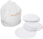 Graccioza Egoist Βαμβακερά Πανάκια Αφαίρεσης Makeup 11 εκ - Σετ 10 Τεμαχίων