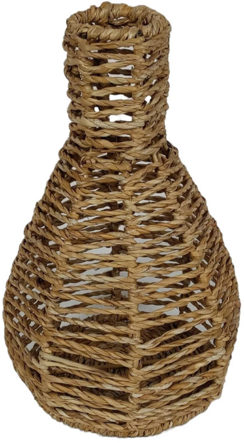 ALMAR ΒΑΖΟ 22x22x35 SEAGRASS ΦΥΣΙΚΟ ΣΙΔΕΡΟINTHEBOX