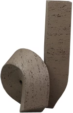SIGNE ΒΑΖΟ 19x17x30 POLYRESIN ΓΚΡΙINTHEBOX
