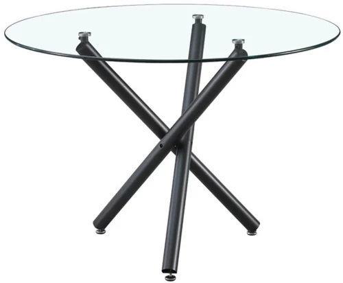 LIBERTA GEM ΤΡΑΠΕΖΙ ΔΙΑΦΑΝΟ 110x110x74