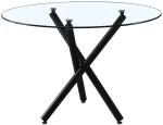 LIBERTA GEM ΤΡΑΠΕΖΙ ΔΙΑΦΑΝΟ 110x110x74