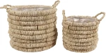 THEROS ΚΑΛΑΘΙ SET 2ΤΜΧ 35x35x27 SEAGRASS ΦΥΣΙΚΟINTHEBOX