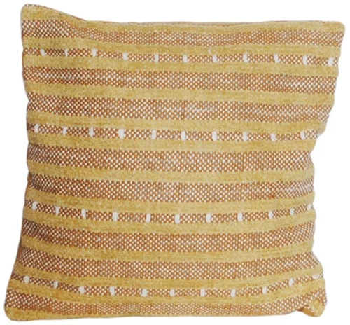 Μαξιλάρι βαμβακερό καφέ 45x45cm