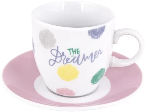 ΣΕΤ 6τεμ. ΦΛΙΤΖΑΝΙΑ ΚΑΦΕ 90cc THE DREAMER DG08-0208 - Max.Home®