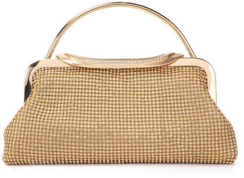Τσάντα φάκελος clutch JH2220 - Χρυσό