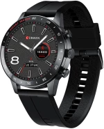Smartwatch CR6001, heart rate, 1.3" Super Retina HD, IP68, μαύρο