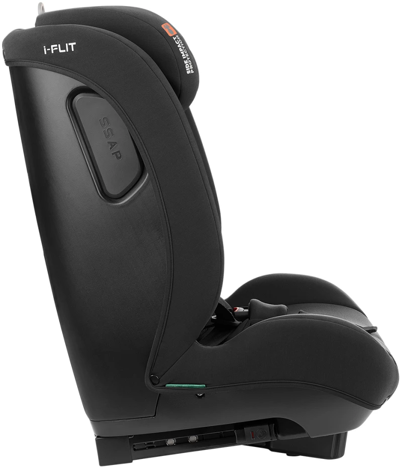 Kikka Boo Κάθισμα αυτοκινήτου 76 έως 150 cm i-Flit i-SIZE Black 31002140003