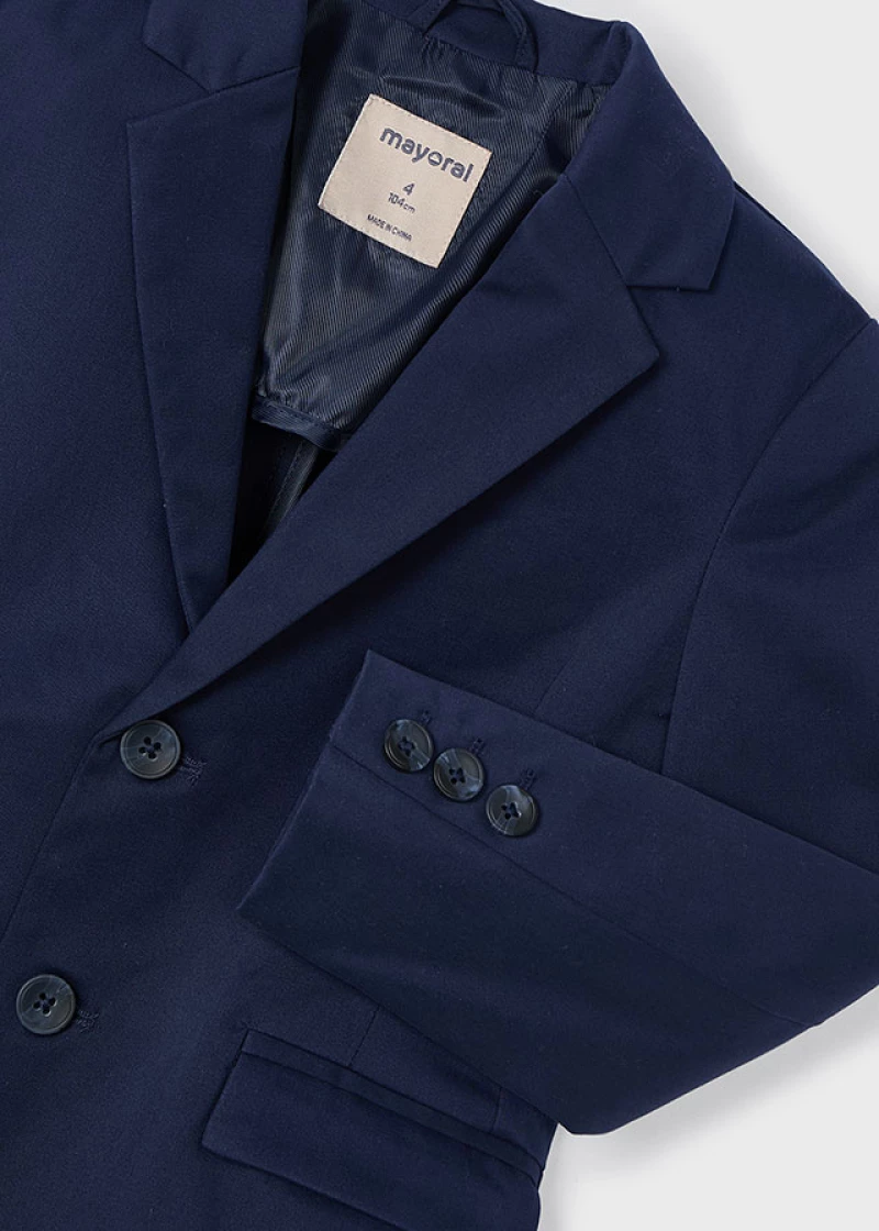 Mayoral Σακακι slim suiting ναυτ.μπλε 25-03419-082 3419 Αγόρι