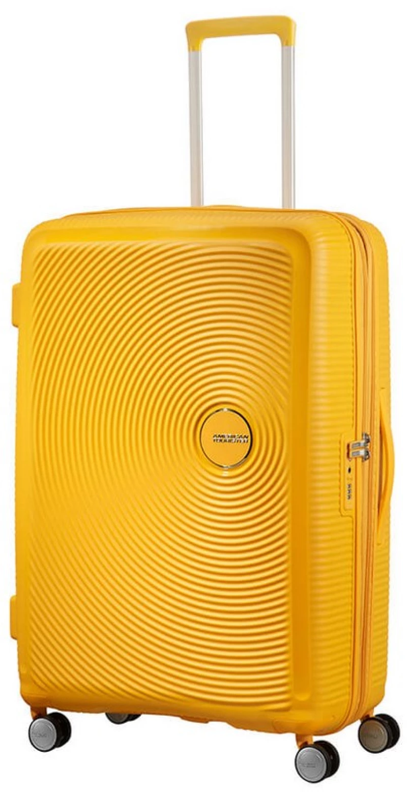 American Tourister Soundbox large suitcase - golden yellow