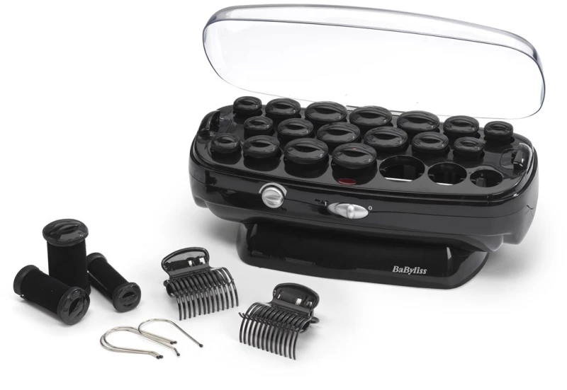 BaByliss Thermo Ceramic Rollers Hair styling kit Black, Stainless steel 50 W 78.7" (2 m)