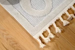 Tzikas Carpets 75074-ΛΕΥΚΟ- ΚΡΕΜ Χαλί TENERIFE 133x190