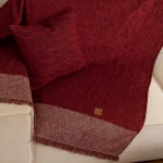Ριχτάρι Σενίλ Τριθέσιο Square Borea Home Textiles