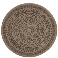 Ψάθα Avanos 8894 BLACK Royal Carpet 240 cm x 240 cm