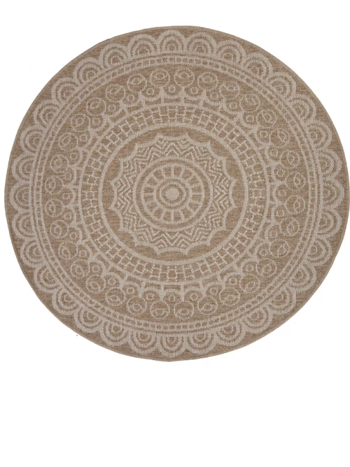 Ψάθα Avanos 8893 WHITE Royal Carpet 200 cm x 200 cm