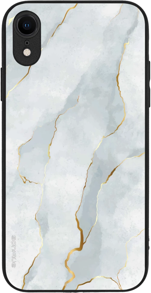 Θήκη Sonique Marble Series για Apple iPhone XR Λευκό 01