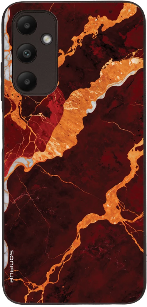 Θήκη Sonique Marble Series για Samsung Galaxy A05s 4G Κόκκινο