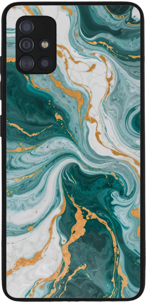 Θήκη Sonique Marble Series για Samsung Galaxy A51 Πράσινο 01