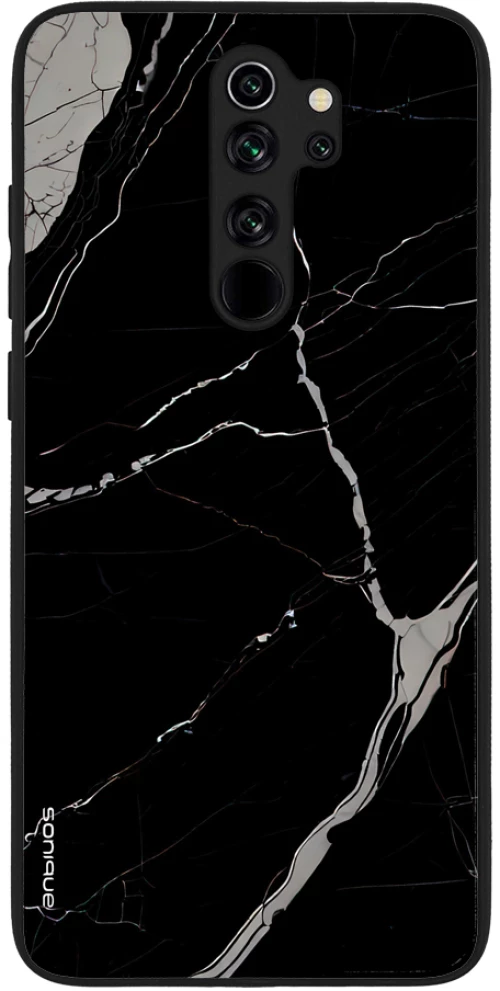 Θήκη Sonique Marble Series για Xiaomi Redmi Note 8 Pro Μαύρο