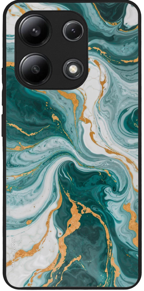 Θήκη Sonique Marble Series για Xiaomi Redmi Note 13 4G Πράσινο 01