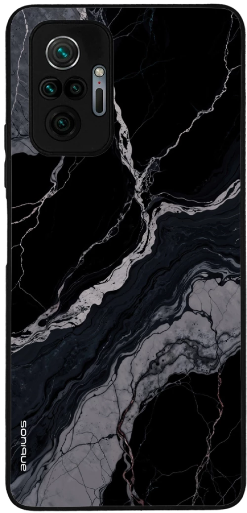 Θήκη Sonique Marble Series για Xiaomi Redmi Note 10 Pro Μαύρο 02