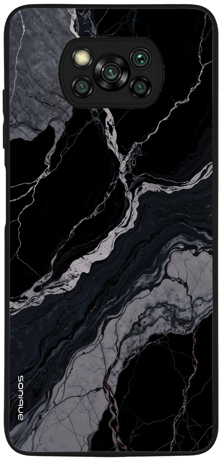 Θήκη Sonique Marble Series για Xiaomi Poco X3 NFC / Poco X3 Pro Μαύρο 02