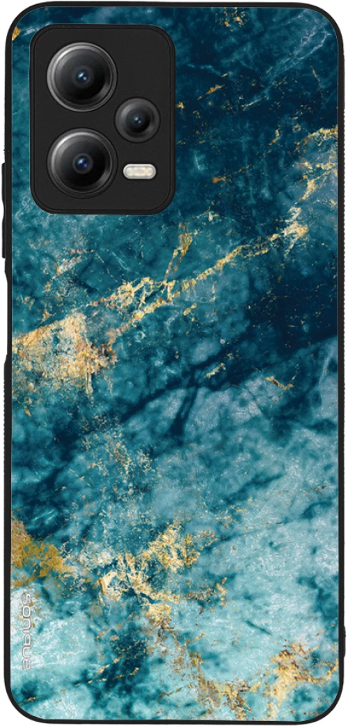 Θήκη Sonique Marble Series για Xiaomi Redmi Note 12 5G / Poco X5 5G Μπλε