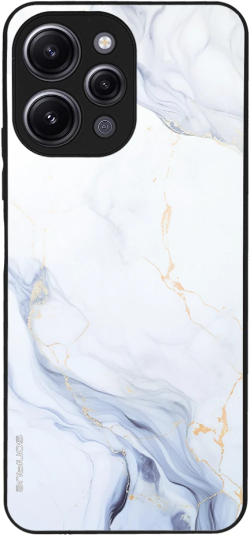 Θήκη Sonique Marble Series για Xiaomi Redmi 12 4G / Redmi 12 5G Λευκό 02