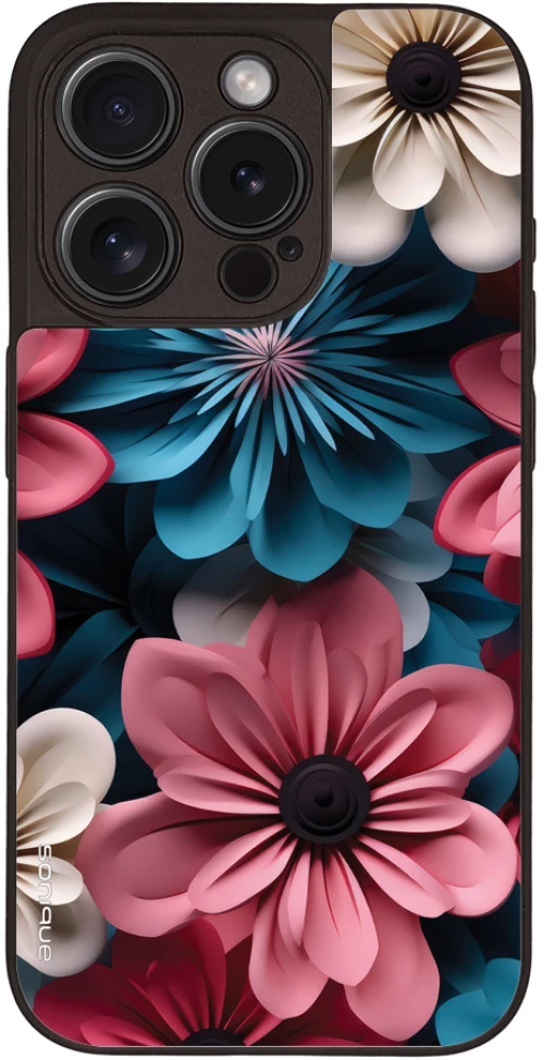Θήκη Sonique 3D Flower Series για Apple iPhone 15 Pro Ροζ 01