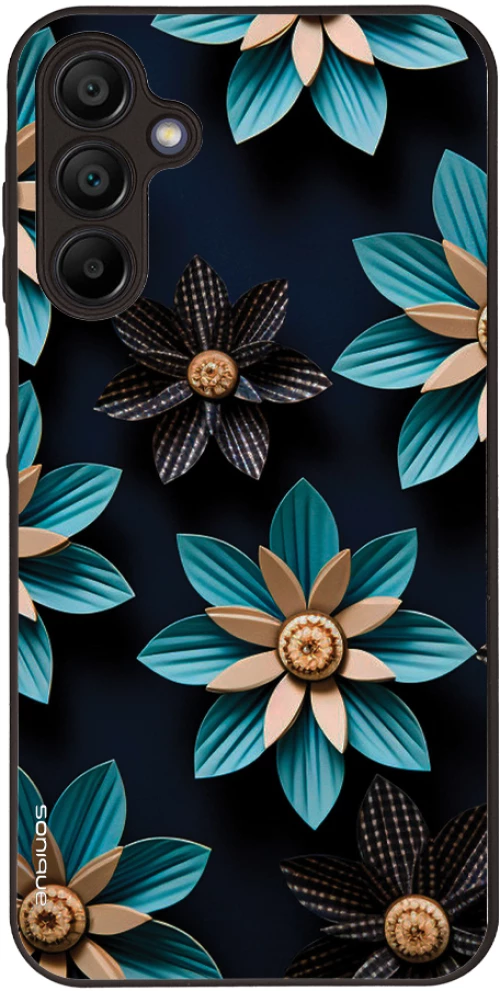 Θήκη Sonique 3D Flower Series για Samsung Galaxy A15 4G / Galaxy A15 5G Γαλάζιο