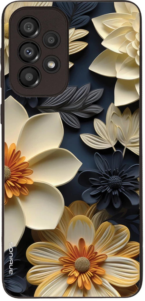 Θήκη Sonique 3D Flower Series για Samsung Galaxy A33 5G Εκρού