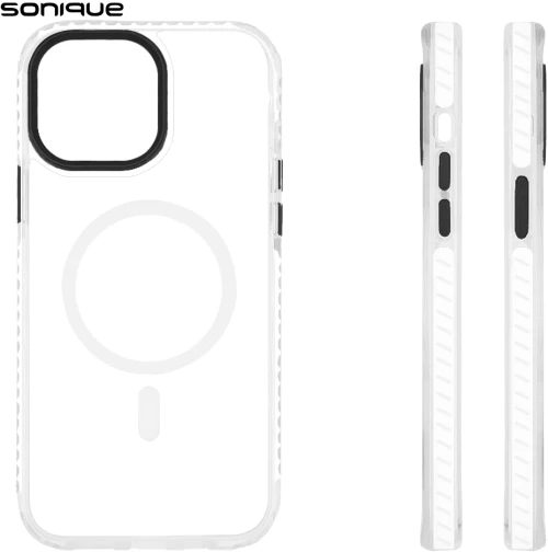 Θήκη Magnetic MagHard Pro Sonique Apple iPhone 15 Plus Λευκό