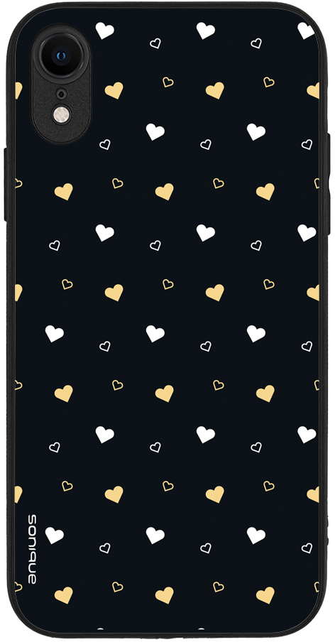 Θήκη Sonique Heart Series για Apple iPhone XR Μαύρο 01