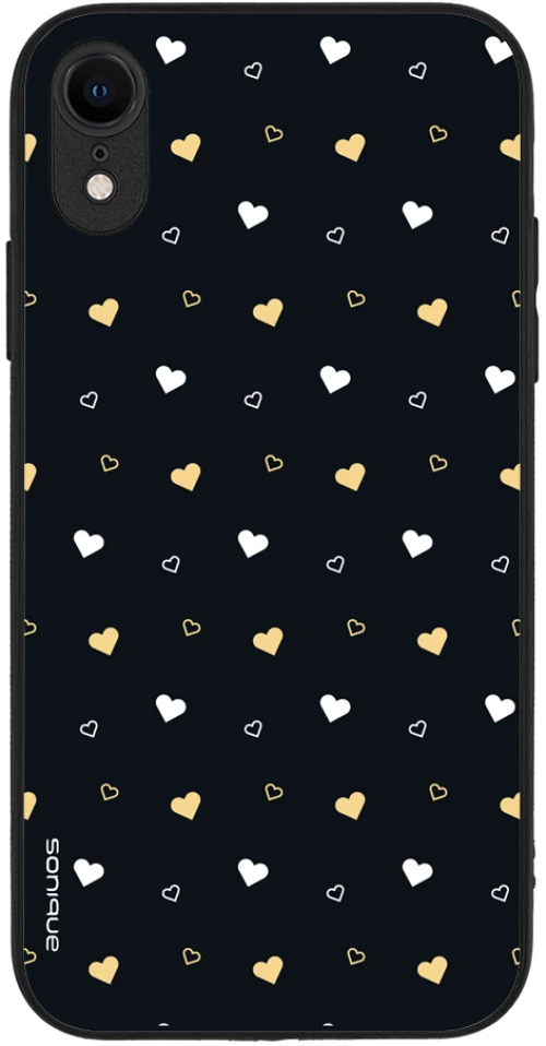 Θήκη Sonique Heart Series για Apple iPhone XR Μαύρο 01