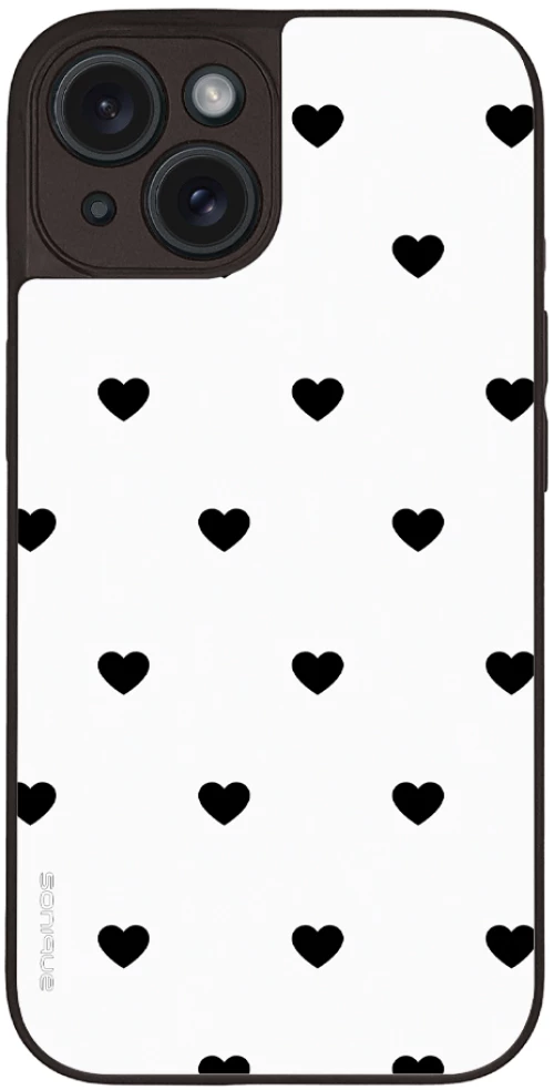 Θήκη Sonique Heart Series για Apple iPhone 15 Λευκό