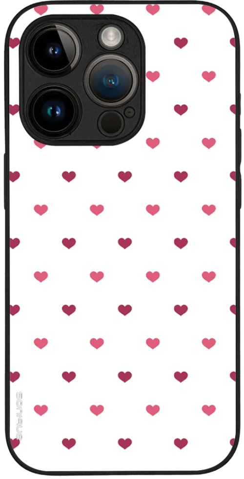 Θήκη Sonique Heart Series για Apple iPhone 14 Pro Λευκό 01