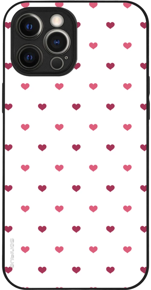 Θήκη Sonique Heart Series για Apple iPhone 12 Pro Max Λευκό 01